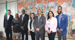 Bezoek Wereldbank aan Centrale Bank van Suriname